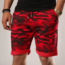 Meilleur prix 🎉 Short Jogging 137 Camouflage Rouge de LBO 🎁 12 Meilleur prix 🎉 Short Jogging 137 Camouflage Rouge de LBO 🎁 -France LBO Soldes Boutique FAB SHALBO 137 4444