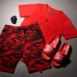 Meilleur prix 🎉 Short Jogging 137 Camouflage Rouge de LBO 🎁 13 Meilleur prix 🎉 Short Jogging 137 Camouflage Rouge de LBO 🎁 -France LBO Soldes Boutique lbo 100979 FAB SHALBO 137 20200608T132455 06