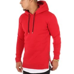Meilleure vente 🎉 Sweat Capuche Oversize Zip 201 Rouge de LBO 😉 10 Meilleure vente 🎉 Sweat Capuche Oversize Zip 201 Rouge de LBO 😉 -France LBO Soldes Boutique lbo 103580 fab shalbo 201 20180828T150135 011