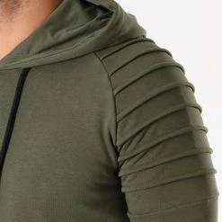 Le moins cher 😀 Sweat Capuche Oversize 407 Vert Kaki de LBO ✨ -France LBO Soldes Boutique lbo 136687 fab shalbo 407 20180903T143417 03