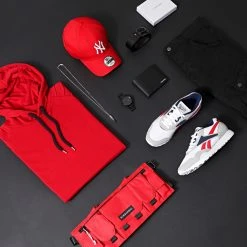 Remise ⌛ Sweat Capuche Oversize 410 Rouge de LBO 🔔 12 Remise ⌛ Sweat Capuche Oversize 410 Rouge de LBO 🔔 -France LBO Soldes Boutique lbo 136691 FAB SHALBO 410 20200214T090813 06