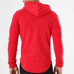 Remise ⌛ Sweat Capuche Oversize 410 Rouge de LBO 🔔 11 Remise ⌛ Sweat Capuche Oversize 410 Rouge de LBO 🔔 -France LBO Soldes Boutique lbo 136691 fab shalbo 410 20180903T143417 05