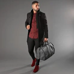 Remise 👍 Chemise Manches Longues Col Mao Slim Fit 402 Bordeaux de LBO ❤️ 14 Remise 👍 Chemise Manches Longues Col Mao Slim Fit 402 Bordeaux de LBO ❤️ -France LBO Soldes Boutique lbo 136699 FAB SHALBO 402 20201211T153333 07