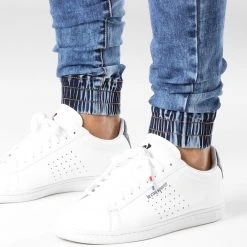 Bon marché ⌛ Jogger Pant Skinny 🎁 Jeans 20180426-1 Denim Bleu Medium de LBO 😉 -France LBO Soldes Boutique lbo 154194 FAB LBO 20180426 1 MEDIUMBLUEDENIM 20181026T160413 04