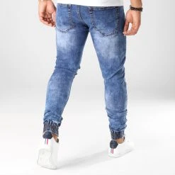 Bon marché ⌛ Jogger Pant Skinny 🎁 Jeans 20180426-1 Denim Bleu Medium de LBO 😉 -France LBO Soldes Boutique lbo 154194 FAB LBO 20180426 1 MEDIUMBLUEDENIM 20181026T160415 05