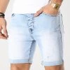 Top 10 🥰 Short Jean LB054-B6 Bleu Clair de LBO 👏 -France LBO Soldes Boutique lbo 165414 FAB LBO LB054 B6 LIGHT CLEAN 20190123T092700 01