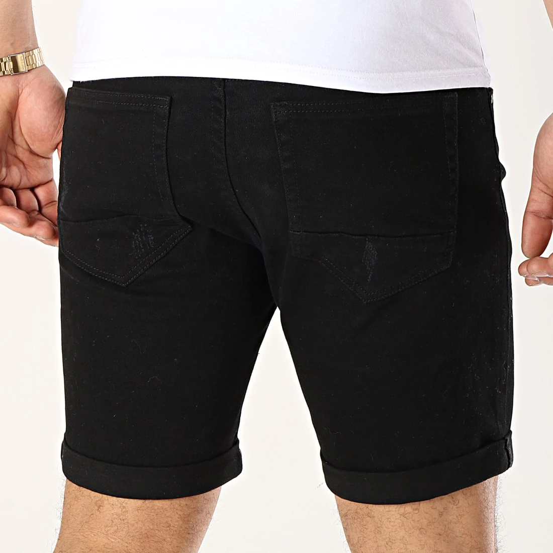 Offres ⌛ Short Jean LB054-B8 Noir de LBO 💯 7 Offres ⌛ Short Jean LB054-B8 Noir de LBO 💯 – Image 5