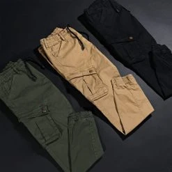 Nouveau 🎉 Pantalon Cargo Skinny Jumbo Noir de LBO ✔️ -France LBO Soldes Boutique lbo 177069 FAB LBO JUMBO BLACK TPDT 20191211T151833 06