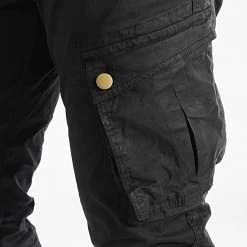 Nouveau 🎉 Pantalon Cargo Skinny Jumbo Noir de LBO ✔️ -France LBO Soldes Boutique lbo 177069 FAB LBO JUMBO BLACK TPDT 20220722T145418 02