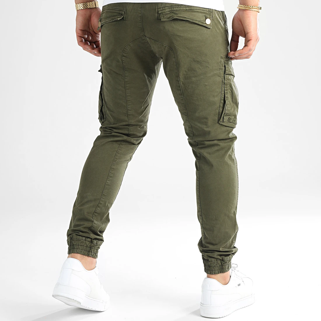 Meilleure affaire ⌛ Pantalon Cargo Skinny Jumbo Khaki de LBO 👍 7 Meilleure affaire ⌛ Pantalon Cargo Skinny Jumbo Khaki de LBO 👍 – Image 5
