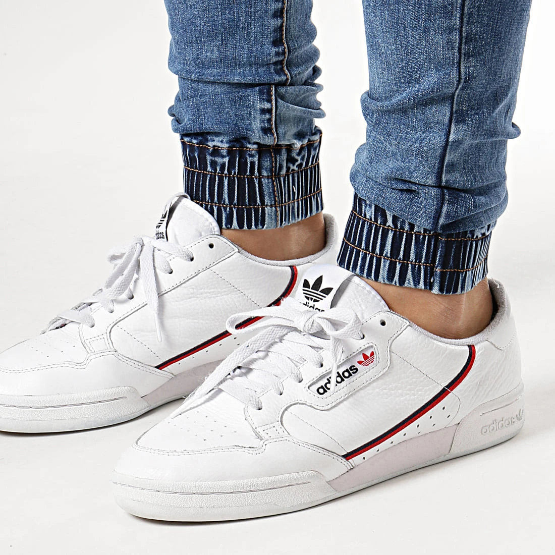 Vente flash 💯 Jogger Pant Skinny Jeans Avec Dechirures LC20180426-1D Denim Bleu Medium de LBO ✨ 5 Vente flash 💯 Jogger Pant Skinny Jeans Avec Dechirures LC20180426-1D Denim Bleu Medium de LBO ✨ – Image 3