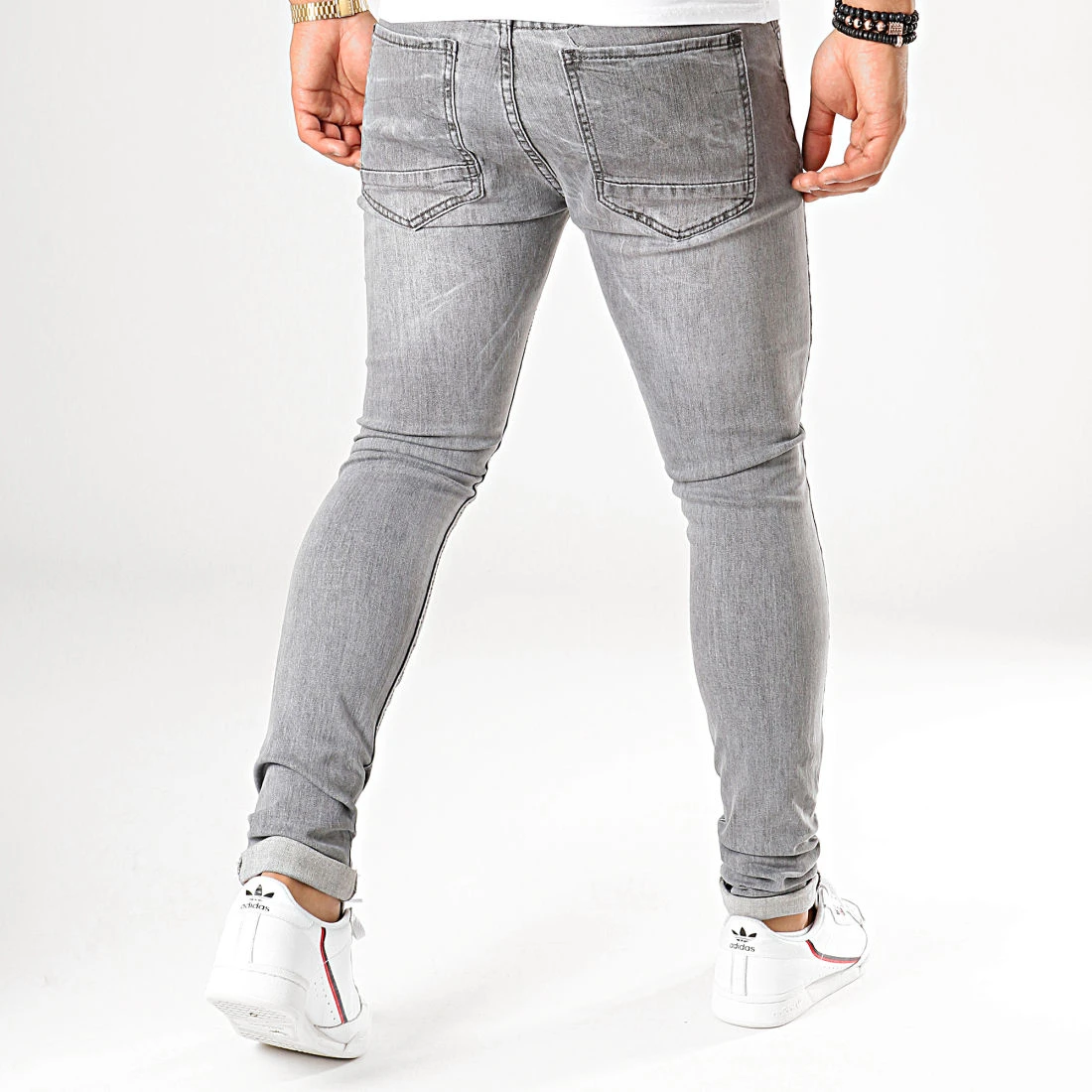 Offres 😀 Jean Super Skinny Fit ZD319-G Gris de LBO ⌛ 6 Offres 😀 Jean Super Skinny Fit ZD319-G Gris de LBO ⌛ – Image 4
