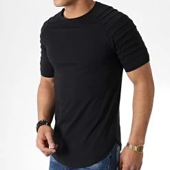 Meilleur prix ⌛ Lot de 2 Tee 🌟 Shirts Oversize 694 Noir Et Blanc de LBO ✔️ -France LBO Soldes Boutique lbo 180282 FAB SHALBO 694 20190430T135005 04