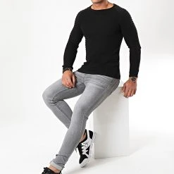 Coupon 🔥 Pull Avec Empiecement Uni JUM-09 Noir de LBO ❤️ 8 Coupon 🔥 Pull Avec Empiecement Uni JUM-09 Noir de LBO ❤️ -France LBO Soldes Boutique lbo 180515 FAB LBO 1006 JUM 09 20190919T114223 02