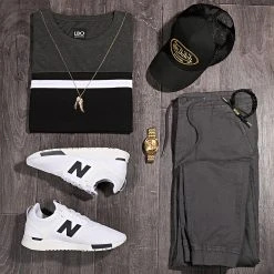 Les meilleures critiques de ✔️ Tee ✔️ Shirt Slim Fit Tricolore 801 Gris Anthracite Noir Blanc de LBO 🎉 -France LBO Soldes Boutique lbo 185741 FAB SHALBO 801 20191024T145706 06