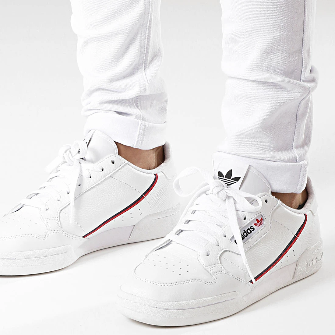 Vente flash 👍 Jean Skinny Avec Déchirures LB054-5 Blanc de LBO ⭐ 5 Vente flash 👍 Jean Skinny Avec Déchirures LB054-5 Blanc de LBO ⭐ – Image 3