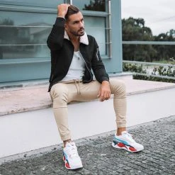 Promo ✔️ Jogger Pant Super Skinny 804 Beige de LBO ⌛ -France LBO Soldes Boutique lbo 190111 FAB SHALBO 804 TPDT 20220112T085647 05