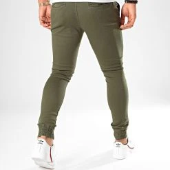 Top 10 ⌛ Jogger Pant Super Skinny 809 Vert Kaki de LBO ❤️ -France LBO Soldes Boutique lbo 190116 FAB SHALBO 809 20191010T105239 04