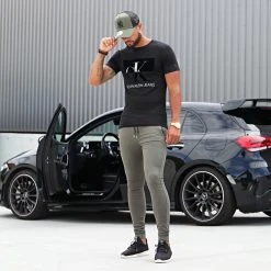 Top 10 ⌛ Jogger Pant Super Skinny 809 Vert Kaki de LBO ❤️ -France LBO Soldes Boutique lbo 190116 FAB SHALBO 809 TPDT 20200818T120414 06