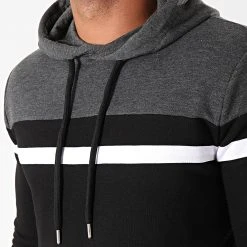 Grosses soldes 👍 Sweat Capuche Slim Fit Tricolore 813 Anthracite Blanc Noir de LBO ⭐ 6 Grosses soldes 👍 Sweat Capuche Slim Fit Tricolore 813 Anthracite Blanc Noir de LBO ⭐ -France LBO Soldes Boutique lbo 191696 FAB SHALBO 813 20190919T154831 03