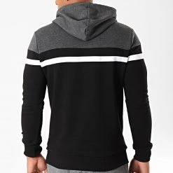 Grosses soldes 👍 Sweat Capuche Slim Fit Tricolore 813 Anthracite Blanc Noir de LBO ⭐ 7 Grosses soldes 👍 Sweat Capuche Slim Fit Tricolore 813 Anthracite Blanc Noir de LBO ⭐ -France LBO Soldes Boutique lbo 191696 FAB SHALBO 813 20190919T154835 05