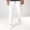 Bon marché ⭐ Pantalon Cargo Skinny Jumbo Blanc de LBO ⭐ -France LBO Soldes Boutique lbo 192275 FAB LBO JUMBO WHITE 20190902T140834 01