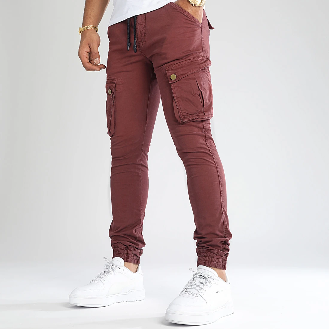 Offres 🎉 Pantalon Cargo Skinny Jumbo Bordeaux de LBO ⭐ 6 Offres 🎉 Pantalon Cargo Skinny Jumbo Bordeaux de LBO ⭐ – Image 4