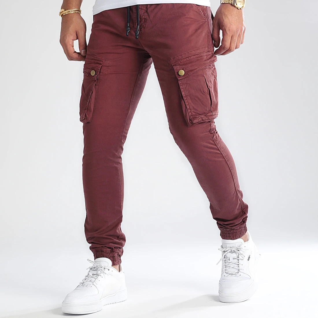 Offres 🎉 Pantalon Cargo Skinny Jumbo Bordeaux de LBO ⭐ 3 Offres 🎉 Pantalon Cargo Skinny Jumbo Bordeaux de LBO ⭐