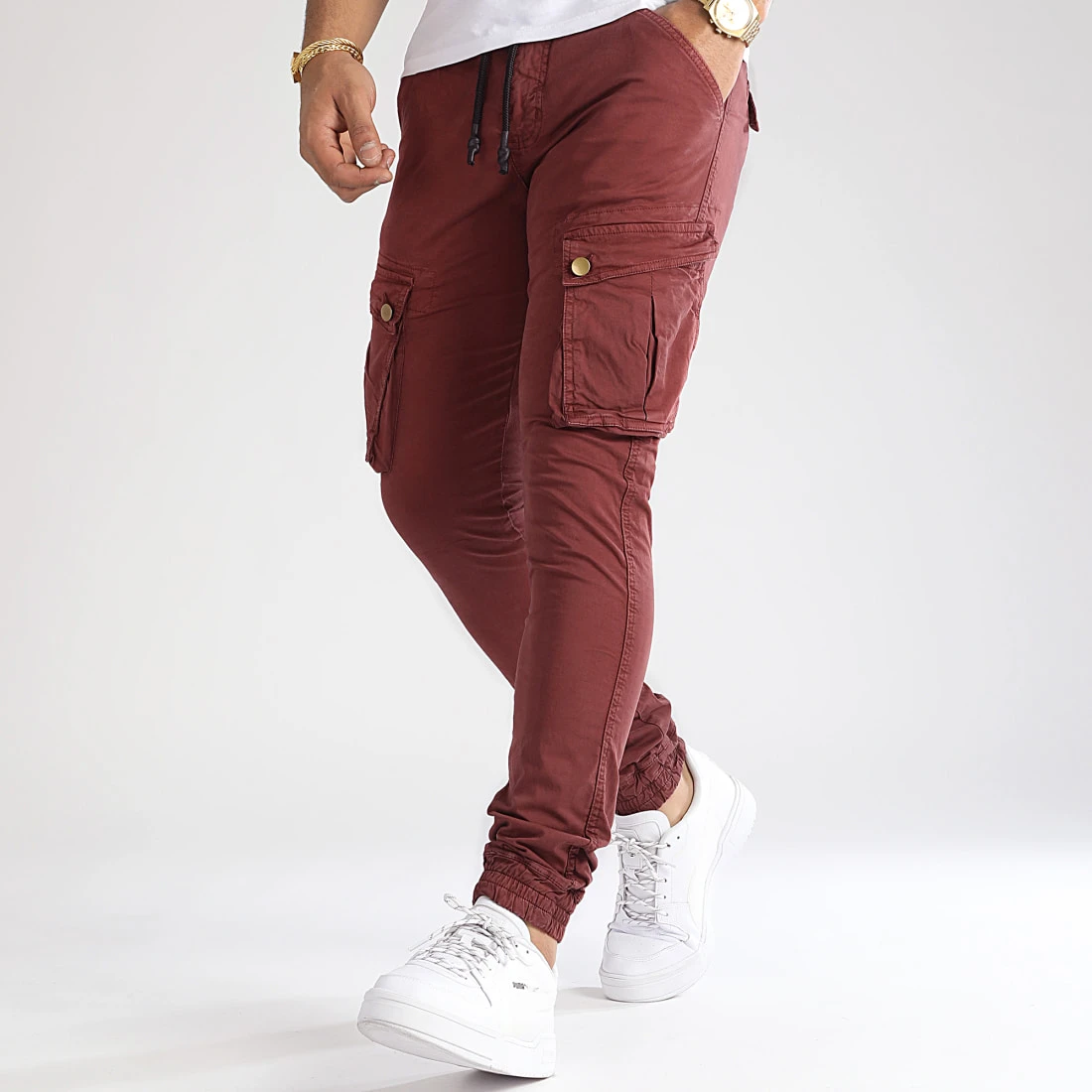 Offres 🎉 Pantalon Cargo Skinny Jumbo Bordeaux de LBO ⭐ 5 Offres 🎉 Pantalon Cargo Skinny Jumbo Bordeaux de LBO ⭐ – Image 3