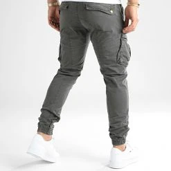 Bon marché ✨ Pantalon Cargo Skinny Jumbo Gris Anthracite de LBO ❤️ 9 Bon marché ✨ Pantalon Cargo Skinny Jumbo Gris Anthracite de LBO ❤️ -France LBO Soldes Boutique lbo 192278 FAB LBO JUMBO ANTHRACITE TPDT 20220722T151353 04