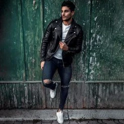 De gros ⭐ Veste Biker 79717 Noir Argenté de LBO 🧨 -France LBO Soldes Boutique lbo 194248 FAB LBO 79717 2 20191128T091652 06