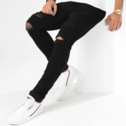 Sortie ⌛ Jean Skinny Avec Déchirures 72215-B07 Noir de LBO ✔️ 10 Sortie ⌛ Jean Skinny Avec Déchirures 72215-B07 Noir de LBO ✔️ -France LBO Soldes Boutique lbo 203017 FAB LBO 72215 B07 BLACK 20191216T154715 02