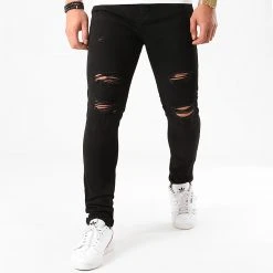 Sortie ⌛ Jean Skinny Avec Déchirures 72215-B07 Noir de LBO ✔️ 9 Sortie ⌛ Jean Skinny Avec Déchirures 72215-B07 Noir de LBO ✔️ -France LBO Soldes Boutique lbo 203017 FAB LBO 72215 B07 BLACK 20200227T160355 02