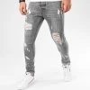 Offres 😉 Jean Skinny Avec Déchirures ZG319G-02 Gris de LBO 😉 -France LBO Soldes Boutique lbo 203023 FAB LBO ZG319G 02 LIGHTGREYDENIM 20200113T161544 01