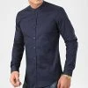 Meilleure vente ✔️ Chemise Manches Longues Col Mao Slim Fit 971 Bleu Marine de LBO 🔥 1 Meilleure vente ✔️ Chemise Manches Longues Col Mao Slim Fit 971 Bleu Marine de LBO 🔥 -France LBO Soldes Boutique lbo 204584 FAB SHALBO 971 20191226T121857 01