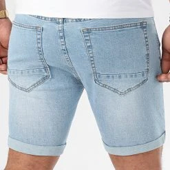 Top 10 ⭐ Short Jean Avec Dechirures LB054-B51 Bleu Clair de LBO 🔔 -France LBO Soldes Boutique lbo 204808 FAB LBO LB054 B51 LIGHT CLEAN 20191217T151956 04