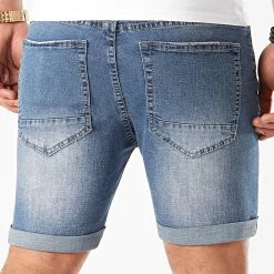 Meilleure affaire ✨ Short Jean Avec Dechirures LB054-B54 Bleu Medium de LBO 😀 10 Meilleure affaire ✨ Short Jean Avec Dechirures LB054-B54 Bleu Medium de LBO 😀 -France LBO Soldes Boutique lbo 204809 FAB LBO LB054 B54 MEDIUM DESTR 20200311T165823 04