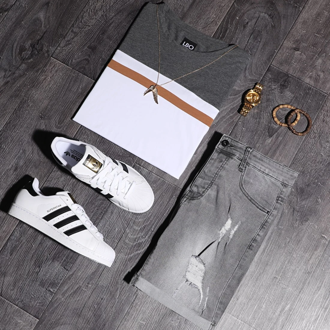 Acheter ❤️ Short Jean Avec Dechirures LB054-B52 Gris de LBO ⌛ 7 Acheter ❤️ Short Jean Avec Dechirures LB054-B52 Gris de LBO ⌛ – Image 5