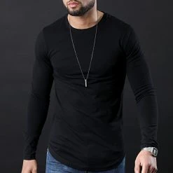 Budget ❤️ Lot De 2 Tee ❤️ Shirts Oversize Manches Longues Unis 961 Gris Anthracite Et Noir de LBO ✨ -France LBO Soldes Boutique lbo 205172 FAB SHALBO 961 20200106T112724 07