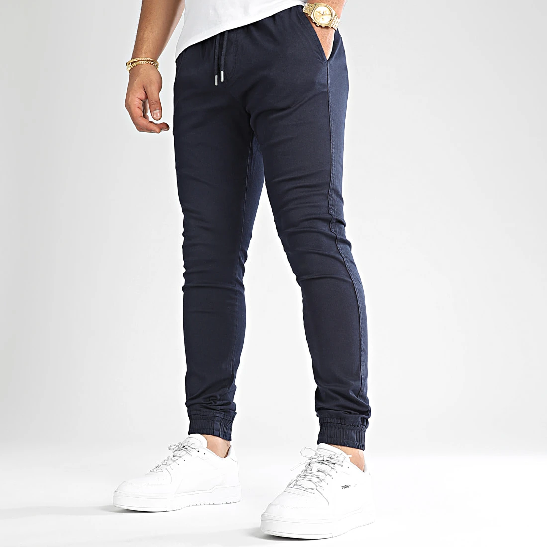 Acheter 👍 Jogger Pant Super Skinny 805 Bleu Marine de LBO 🧨 5 Acheter 👍 Jogger Pant Super Skinny 805 Bleu Marine de LBO 🧨 – Image 3