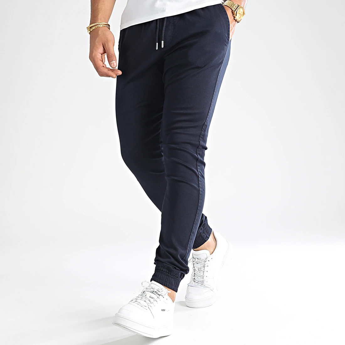 Acheter 👍 Jogger Pant Super Skinny 805 Bleu Marine de LBO 🧨 6 Acheter 👍 Jogger Pant Super Skinny 805 Bleu Marine de LBO 🧨 – Image 4
