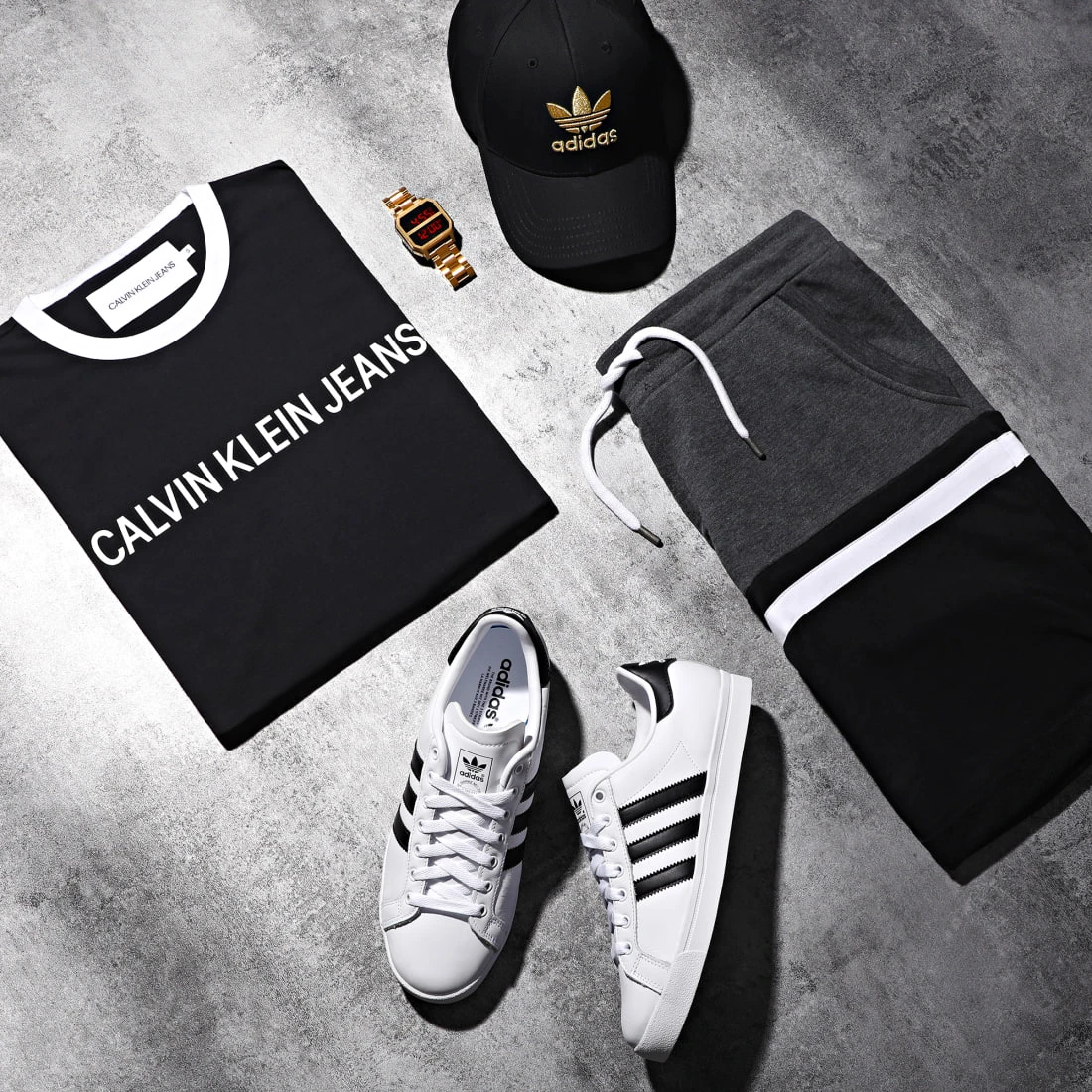 Promo ✔️ Short Jogging Tricolore 1059 Noir Anthracite Blanc de LBO 🔔 5 Promo ✔️ Short Jogging Tricolore 1059 Noir Anthracite Blanc de LBO 🔔 – Image 3