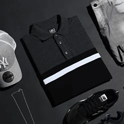 Meilleur prix ✨ Polo Manches Courtes Piqué Tricolore 1047 Noir Anthracite Blanc de LBO 🔥 13 Meilleur prix ✨ Polo Manches Courtes Piqué Tricolore 1047 Noir Anthracite Blanc de LBO 🔥 -France LBO Soldes Boutique lbo 219536 FAB SHALBO 1047 20200622T145344 06