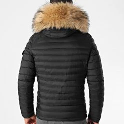 Meilleur prix ⌛ Doudoune Capuche Ultralight Avec Fourrure Noir Beige de LBO ❤️ 9 Meilleur prix ⌛ Doudoune Capuche Ultralight Avec Fourrure Noir Beige de LBO ❤️ -France LBO Soldes Boutique lbo 221083 FAB LBO 1005 DDN 29 NOIR BEIGE 20201013T091308 04