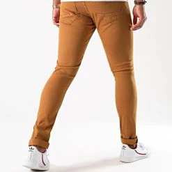 Vente flash 😀 Jean Skinny Avec Déchirures LB054C20 Camel de LBO ⭐ -France LBO Soldes Boutique lbo 221361 FAB LBO LB054C20 CAMELDENIM 20200813T160633 04
