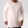 Acheter ✨ Sweat Crewneck Oversize Zip 1304 Rose Pale de LBO ✨ -France LBO Soldes Boutique lbo 225852 FAB SHALBO 1304 20200907T182645 03