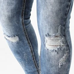 Nouveau ❤️ Jean Skinny LB0547AH2 Bleu Medium de LBO 🥰 -France LBO Soldes Boutique lbo 228277 FAB LBO LB0547AH2 MEDIUMBLUE 20200930T134125 03