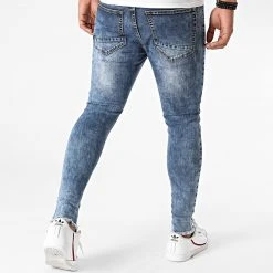 Nouveau ❤️ Jean Skinny LB0547AH2 Bleu Medium de LBO 🥰 -France LBO Soldes Boutique lbo 228277 FAB LBO LB0547AH2 MEDIUMBLUE 20200930T134127 04