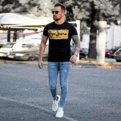 Promo 🔔 Jean Super Skinny Fit LB054-AH2 Bleu Wash de LBO ❤️ -France LBO Soldes Boutique lbo 228278 FAB LBO LB054 AH2 MEDIUMBLUE 20210324T145351 05