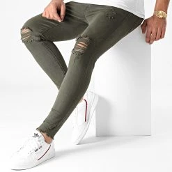 Sortie 💯 Jean Skinny Avec Déchirures KA9AH20 Khaki de LBO 😍 9 Sortie 💯 Jean Skinny Avec Déchirures KA9AH20 Khaki de LBO 😍 -France LBO Soldes Boutique lbo 229946 FAB LBO KA9AH20 KAKIDENIM 20201023T133633 03
